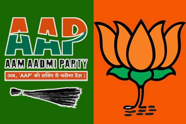 Aam aadmi bjp party leaders contestants delhi elections nominations