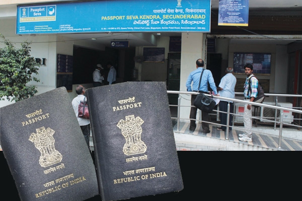 First passport from telangana issued
