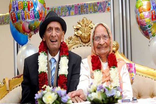 Worlds oldest indian married couple guinness book of world record