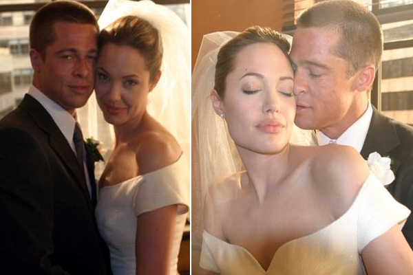 Angelina jolie and brad pitt secret marriage photos leaked