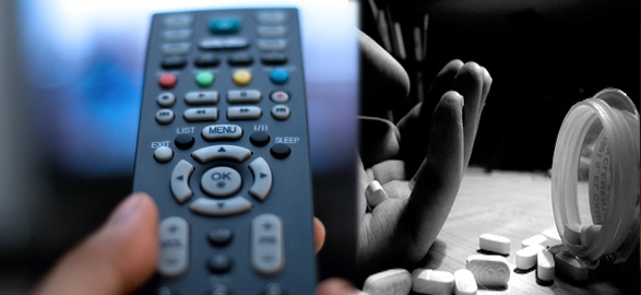 Teenage girl was committed suicide on tv remote