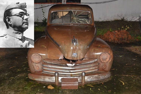 Subhash chandra bose 90 years old car traced in jharkhand