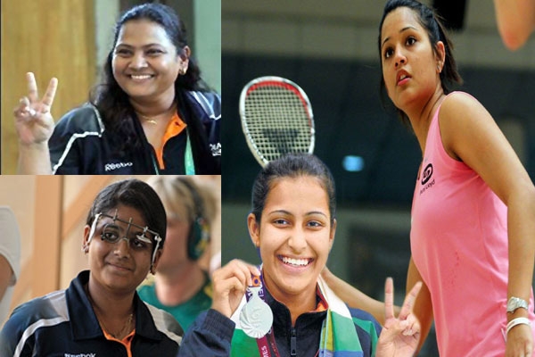 Indian women won bronze medals in squash game and pistol team event in asian games 2014