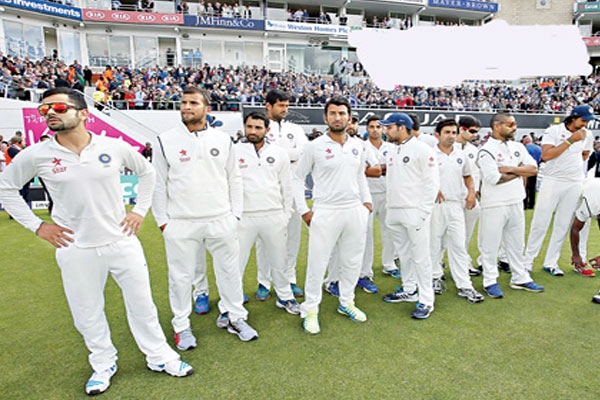 Lost the ovel test match and series against england