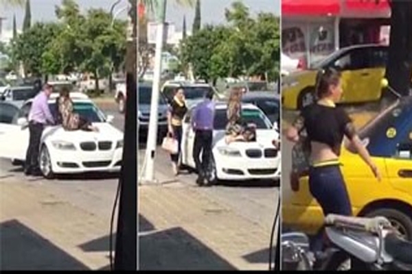 Bmw commercial wife slaps husband #2