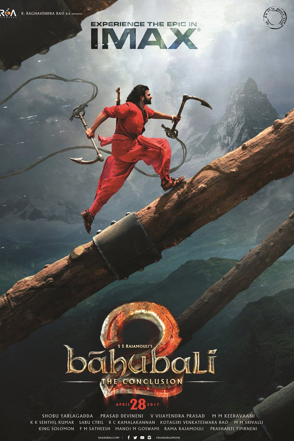 Baahubali 2 IMAX Poster Released