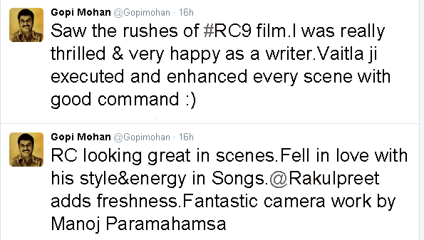 Gopi mohan tweets on Ram charan Energy-02