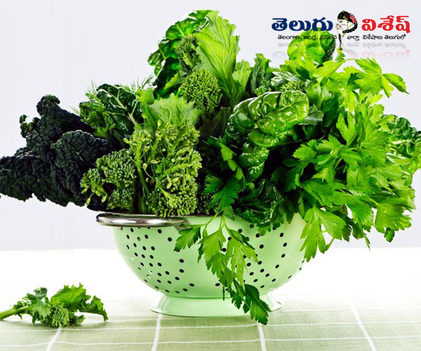 ఆకుకూరలు (green vegetables) | Photo of 0 | orange foods for weight loss | healthy weight loss tips