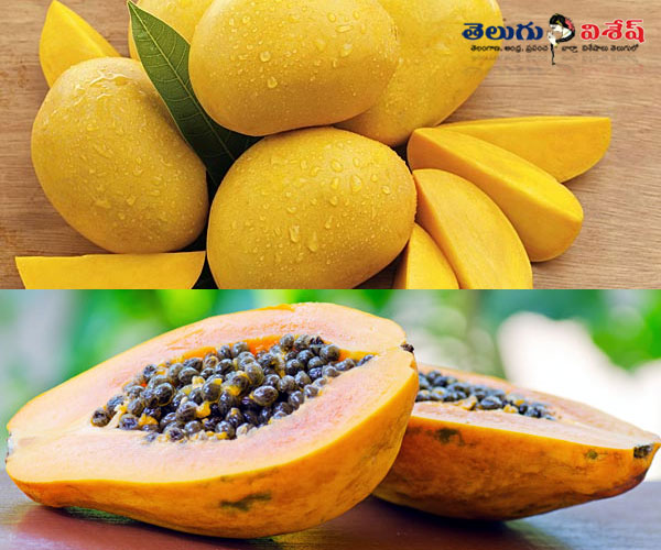 మామిడి-బొప్పాయి (mango papaya) | Photo of 0 | best body foods | healthy foods