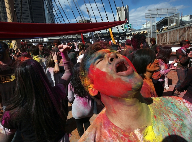  | Photo of 0 | Revelers celebrate 'Holi' | 