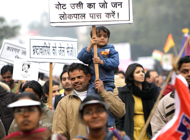  | India had enough anti corruption protests take off  5 |  | Photo of 0