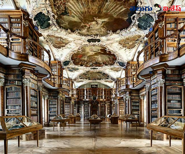 అబ్బే లైబ్రరీ ఆఫ్ సెయింట్ గాల్ (ABBEY LIBRARY OF SAINT GALL) | Beautiful Libraries list | Photo of 0 | worlds best buildings