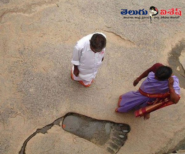lord hanuman history | హనుమంతుడి పాదం (WFootprint of Hanuman) | hanuman photos | Photo 4of 7