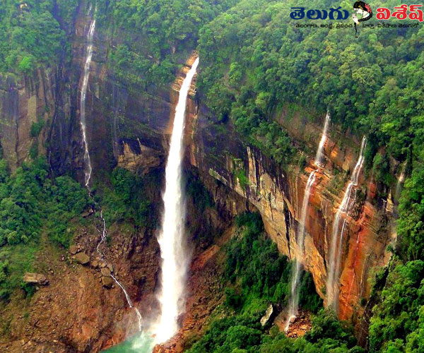 Waterfalls | Beautiful Rivers In World | Photo of 0 | నోహ్ కలికై ఫాల్స్ (Nohkalikai Fall)