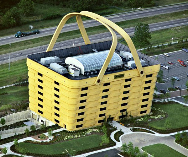 tallest buildings | ది బాస్కెట్ బిల్డింగ్ (The Basket Building (Ohio, USA)) | peculiar manufacturer buildings | Photo 4of 11