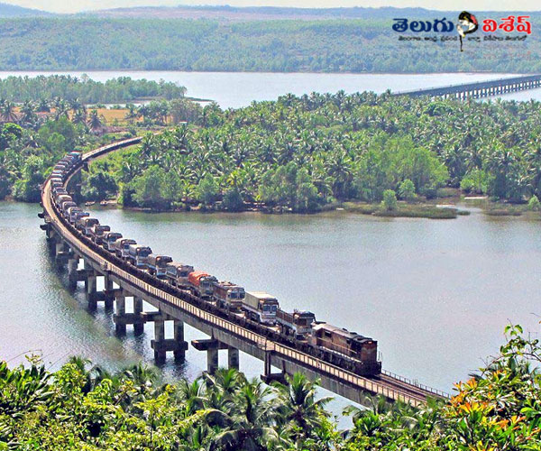 Photo 2of 9 | శరావతి రైలు వంతెన | india railway bridges | vembanad bridge
