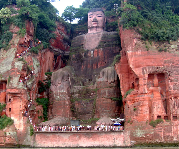 Photo of 0 | largest wonders in the world | లెషాన్ జైంట్ బుద్ధ (Leshan Giant Buddha) | man made things in the world