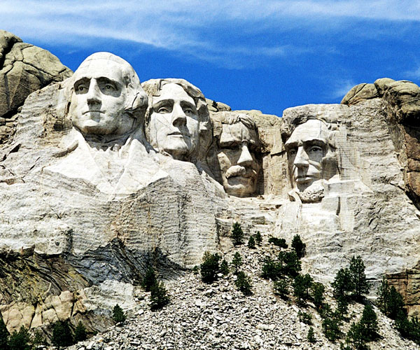man made things in the world | largest rock sculptures | మౌంట్ రష్ మోర్ (Mount Rushmore) | Photo 5of 10