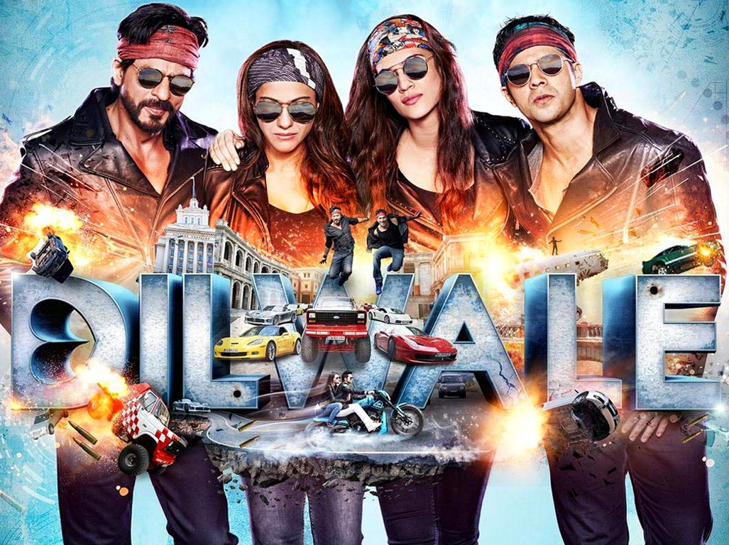 Dilwale Movie Wallpapers | Shah Rukh Khan | Kajol | Bollywood | Photo 2 of 3