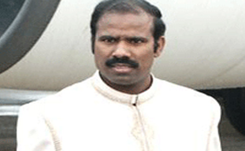 Praja Santhi Party leader Mr KA Paul 
