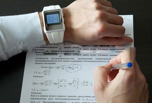 Watch for cheating in exam