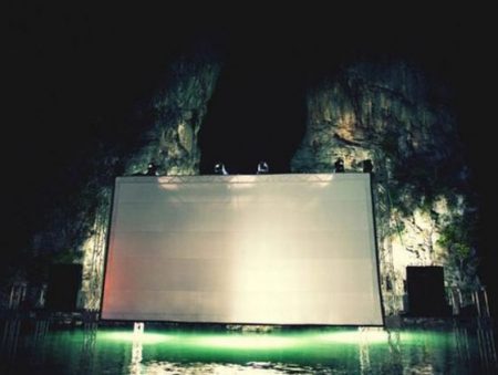 Archipelago Cinema , the Floating Movie Theater