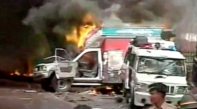 Mumbai Rally Police Firing