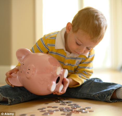 Children as young as 8 are lending money to their parents as they worry about family finances