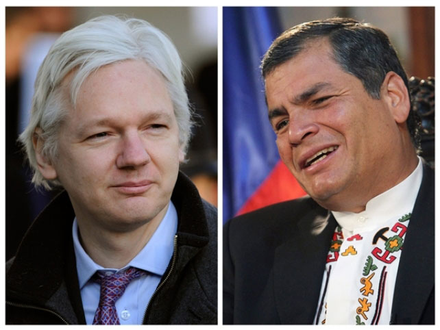 ECUADOR GRANTS ASYLUM TO WIKILEAKS FOUNDER ASSANGE, FEARING EVENTUAL EXTRADITION TO U.S.