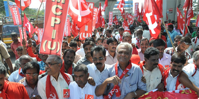 left parties rally on food safety  