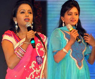 punjabi singer i love you to anchor suma at nayak audio function