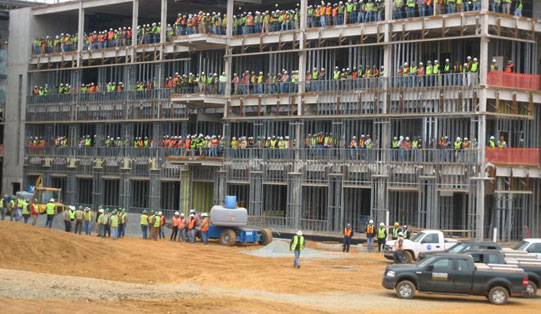 daily building workers