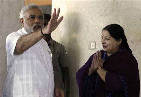 Modi helped Jayalalitha in Sasikala decision