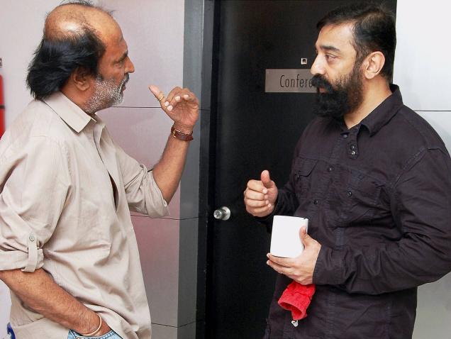 Rajinikanth comes out in support of Kamal Haasan 