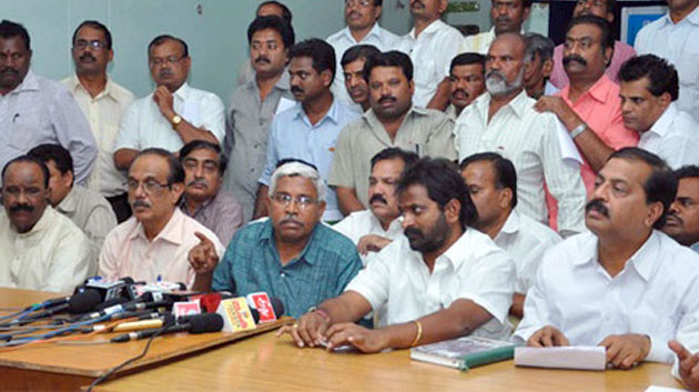 telangana jac samara deeksha no permission