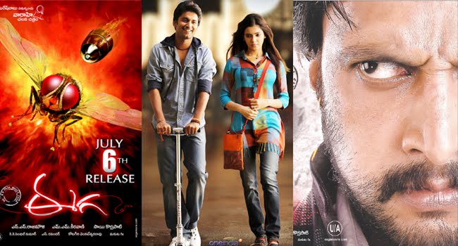 Eega opens to great collections