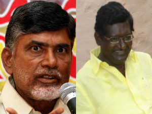 TDP MLA meets  MP Chiranjeevi 