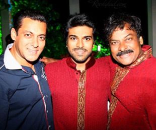 Salman Khan met Pawan Kalyan at Chiranjeevi's house