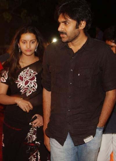 Pawan Kalyan Renu Desai at Ram Charan’s Wedding Party