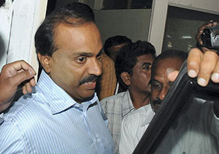 G Janardhan Reddy taken to Bangalore for court hearing