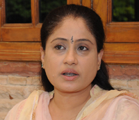 TRS MP Vijayshanthi 
