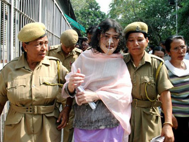 delhi court frames charges against irom sharmila in attempt to suicidecase