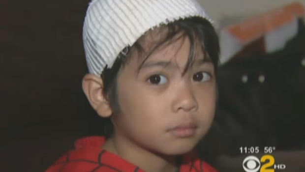 4-year-old falls out of third story window, lands on his feet
