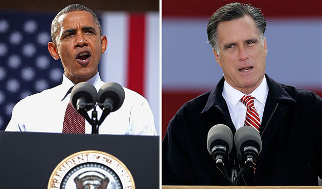 Barack Obama and Mitto Romney push to the finish 