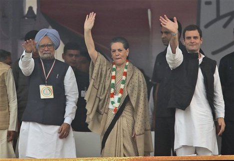 Congress party target 2014 elections