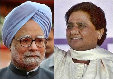 manmohan hosts lunch for mayawati