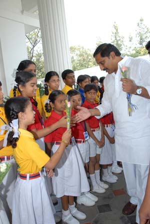 CM Kiran speech on childrens day celebration 