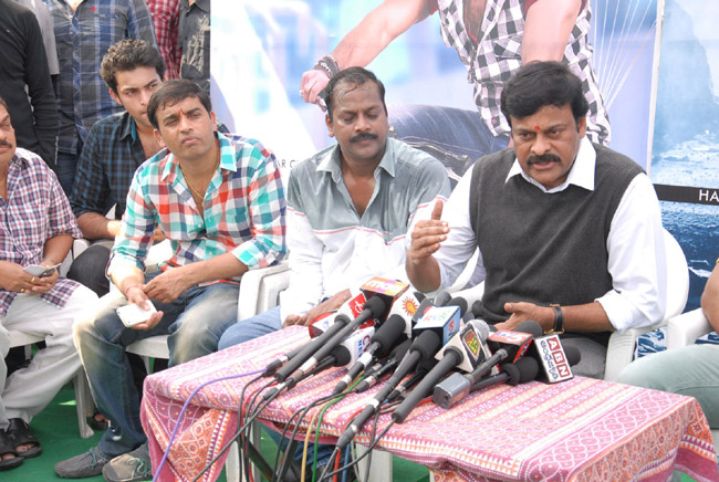 Tourism Minister Chiranjeevi press meet