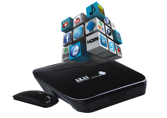 AKAI Launches Android Based Smart Box For TVs