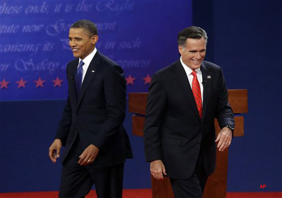 obama vs rommy